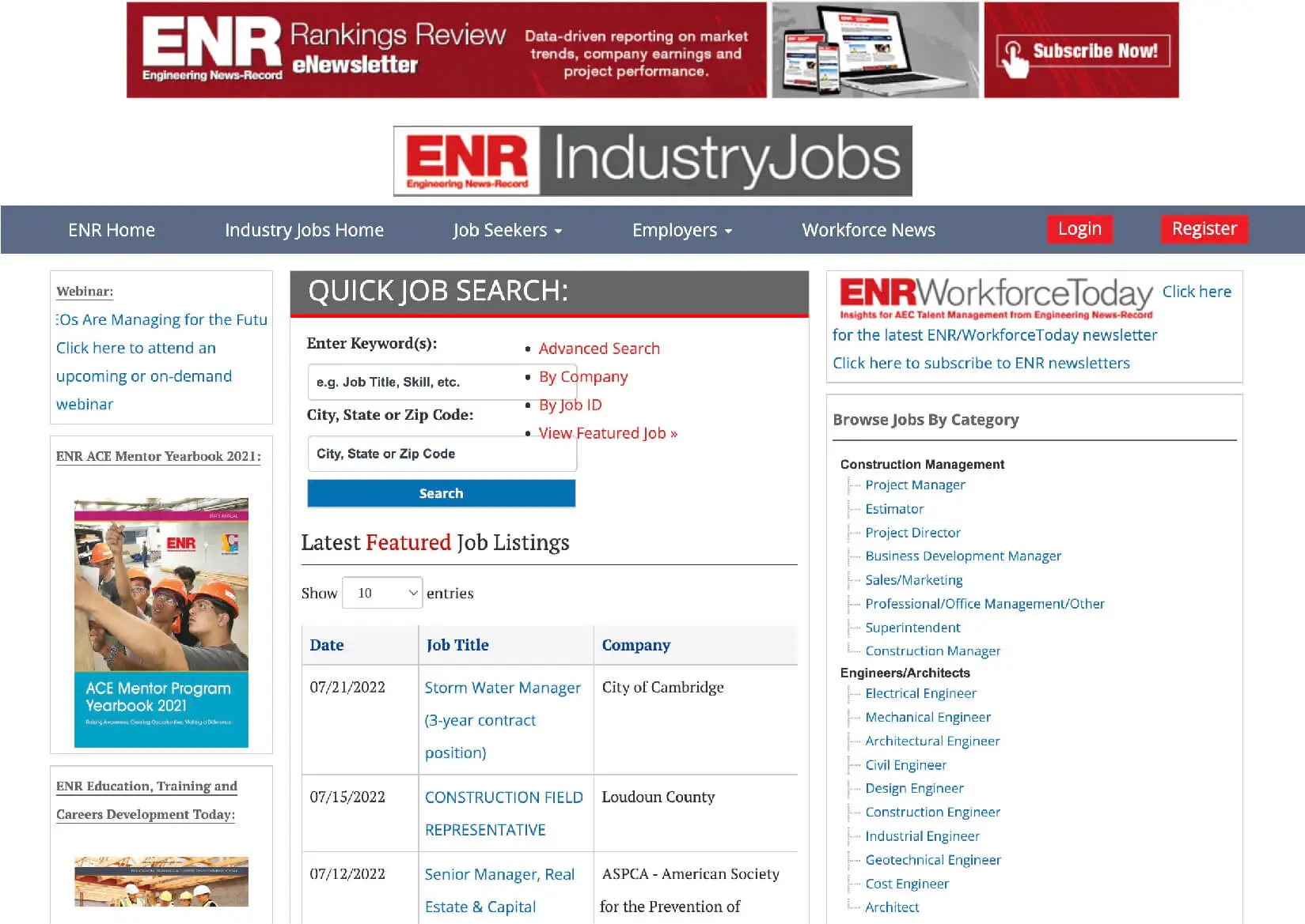 ENR Industry Jobs